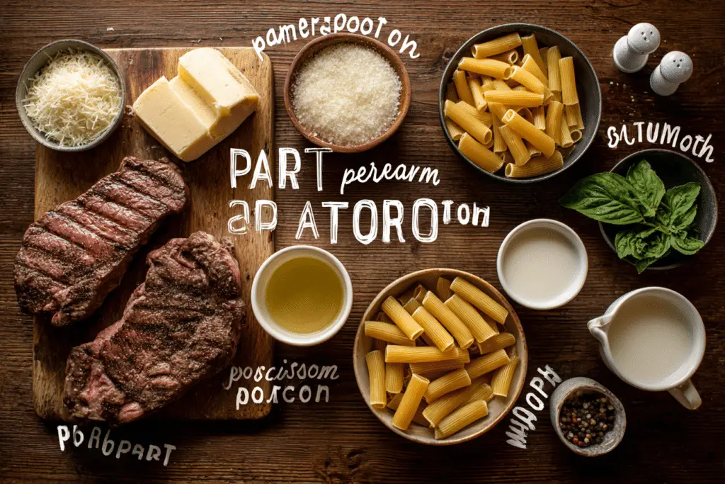 Valentine’s Steak Pasta