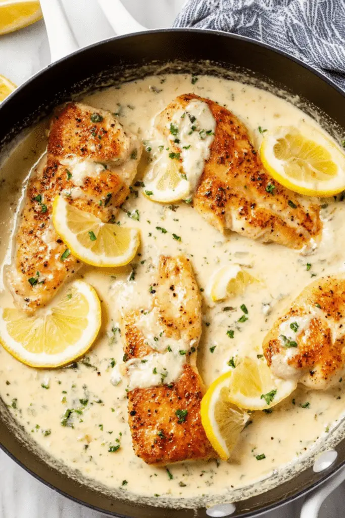 Lemon Cream Salmon