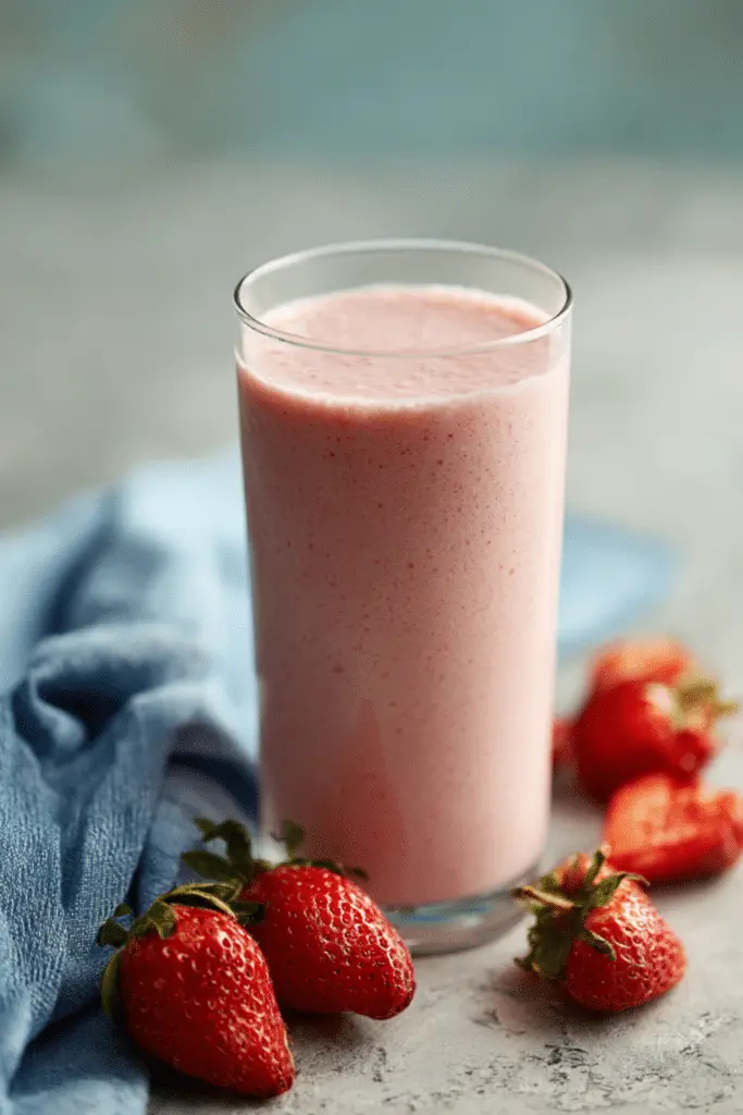 Strawberry Vanilla Smoothie