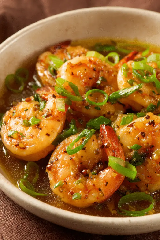 Garlic Butter Shrimp Rice Bowls