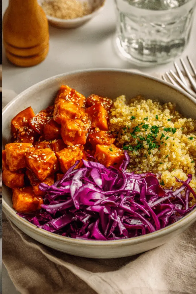 Honey Mustard Chicken Bowls