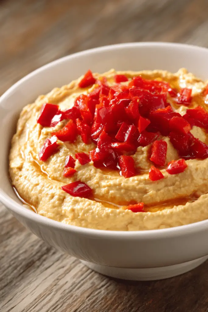 Roasted Red Pepper Hummus