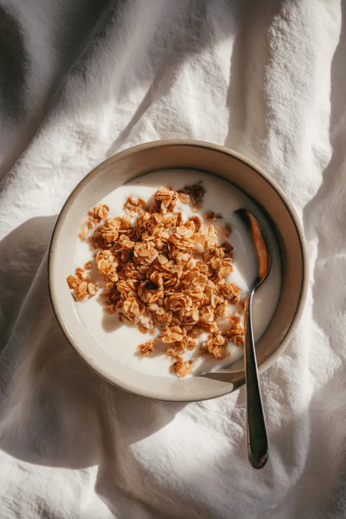 Homemade Maple Granola