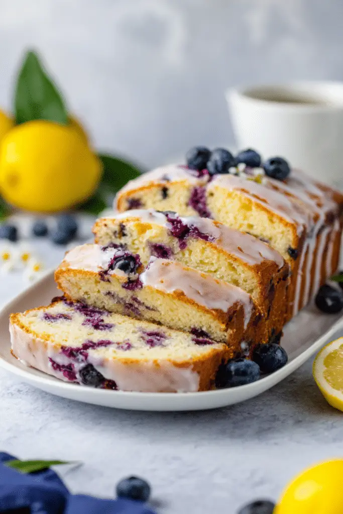 Blueberry Lemon Breakfast Bread