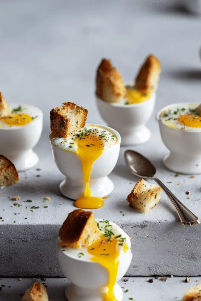 Soft-Boiled Eggs with Toast Soldiers