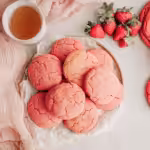 Pink Sugar Cookies