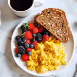 Scrambled Eggs with Cottage Cheese