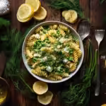 Spring Pea and Mint Pasta Salad