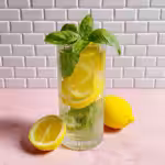 Lemon Basil Sparkling Water