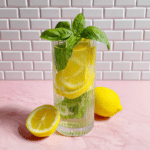 Lemon Basil Sparkling Water