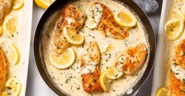 Lemon Cream Salmon