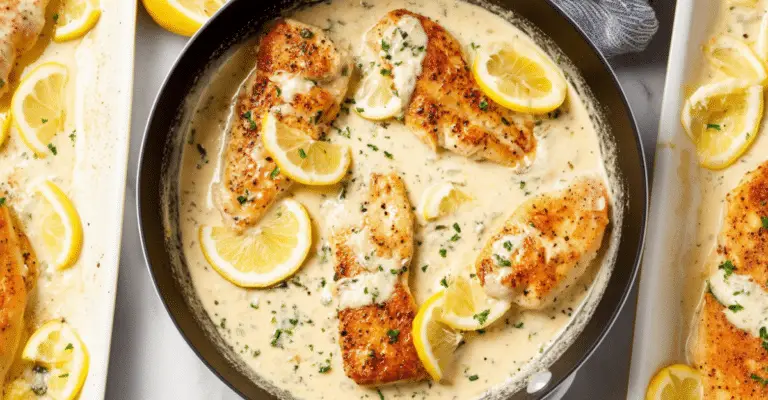 Lemon Cream Salmon