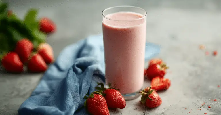 Strawberry Vanilla Smoothie