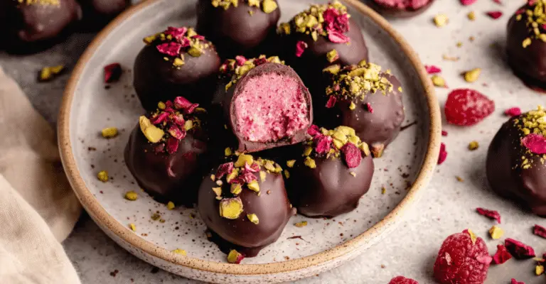 Raspberry Truffles