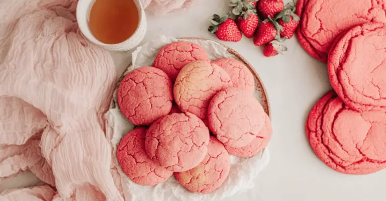 Pink Sugar Cookies