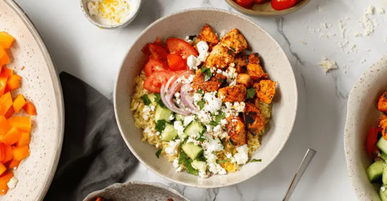 Lemon Herb Salmon Bowls: A Fresh & Flavor-Packed Dinner Favorite