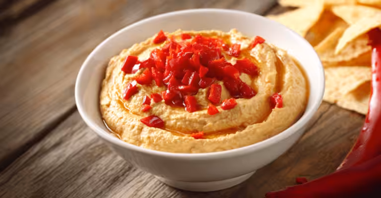 Roasted Red Pepper Hummus