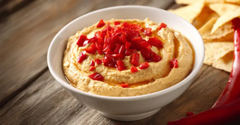 Roasted Red Pepper Hummus