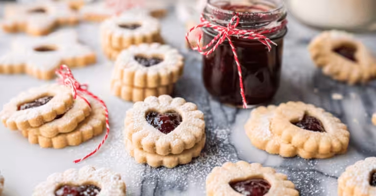 The Best Linzer Cookies Recipe: Buttery, Festive & Easy to Make
