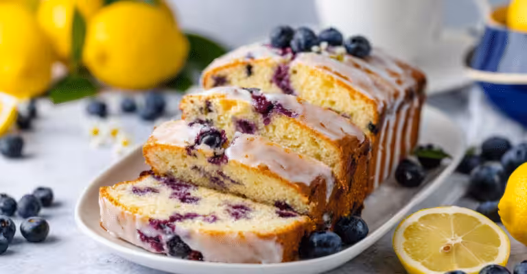 Blueberry Lemon Breakfast Bread