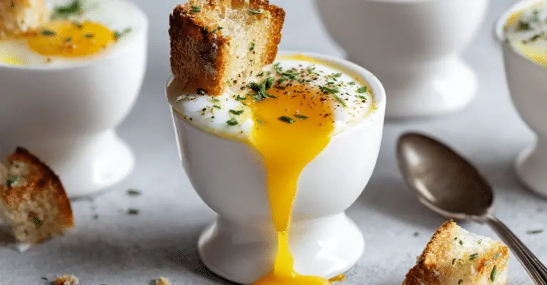 Soft-Boiled Eggs with Toast Soldiers