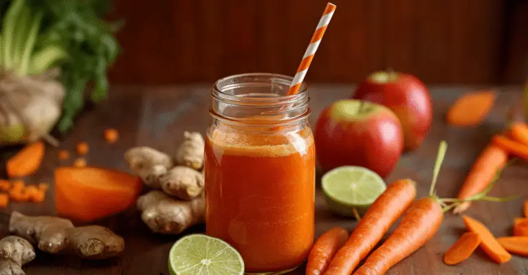 Apple Carrot Ginger Juice