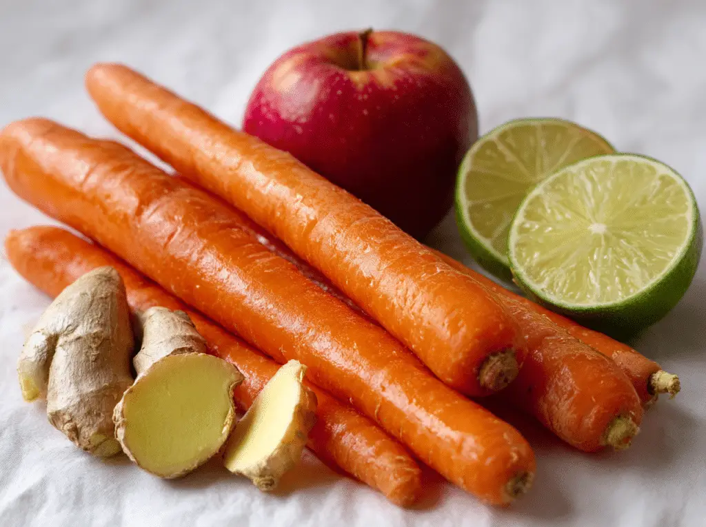 Apple Carrot Ginger Juice