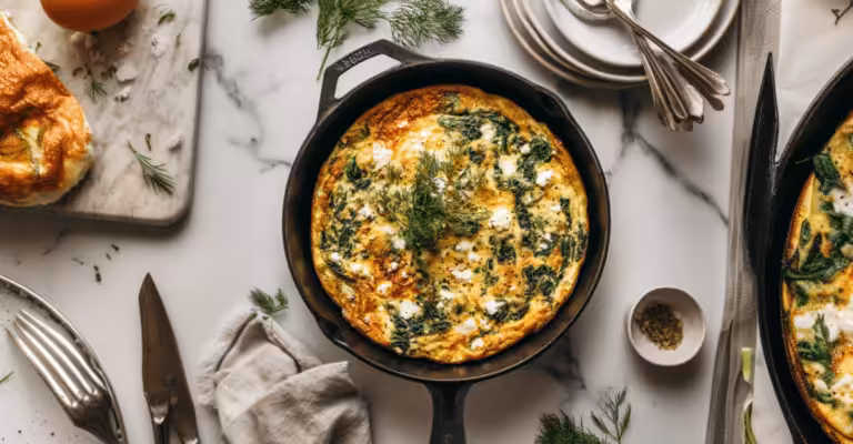 Easy Spring Vegetable Frittata Recipe
