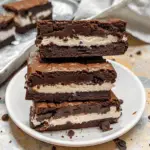 Brownie Ice Cream Sandwiches
