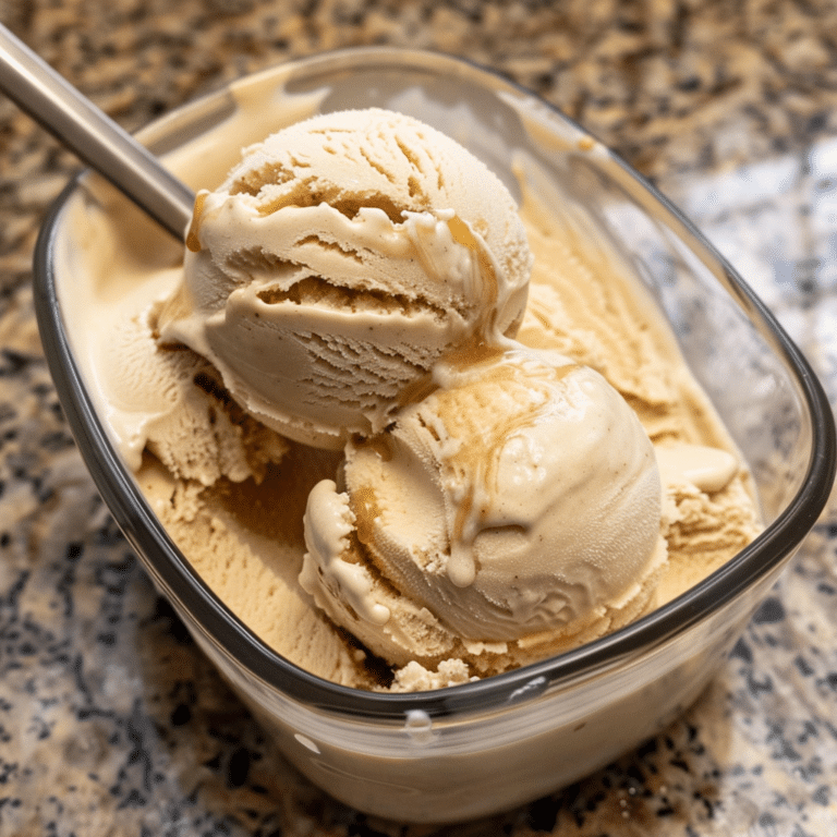 Caramelized Banana Ice Cream Recipe