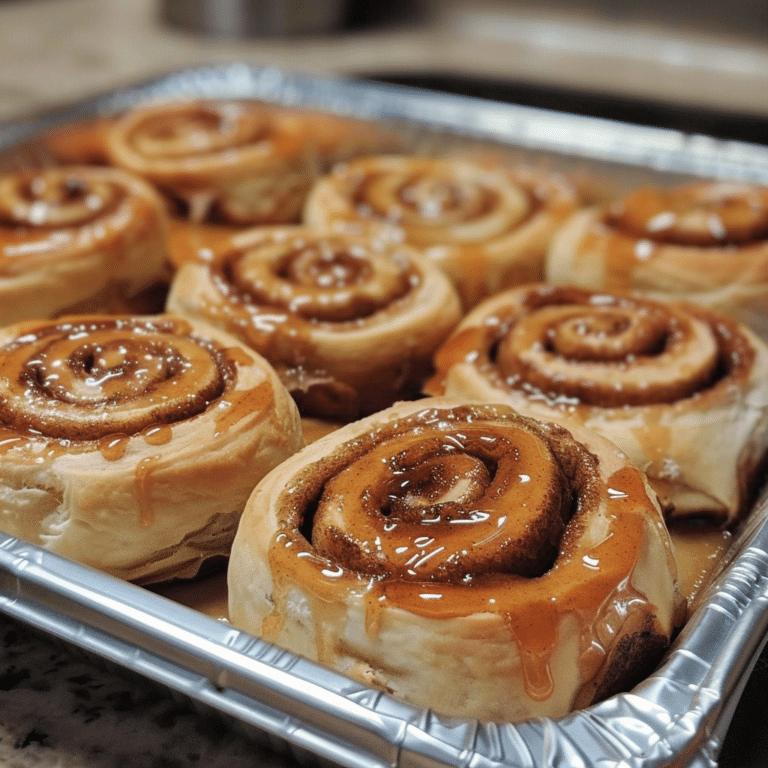 Cinnamon Rolls with Maple Icing Recipe