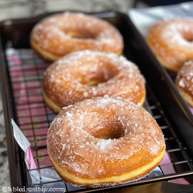 Homemade Donuts Recipe: Fluffy and Sweet