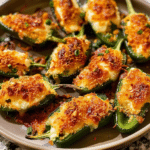 Jalapeño Poppers with Bacon-Cheese Filling