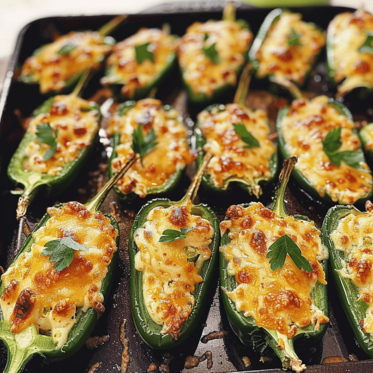 Cheese Stuffed Jalapeños Recipe