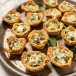 Spinach Artichoke Dip Bites: A Savory Snack Perfect for Parties