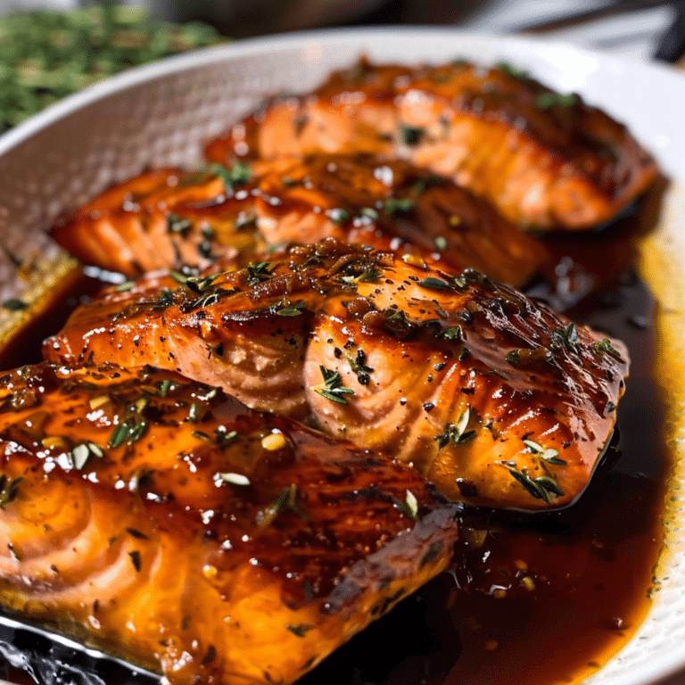 Honey Garlic Salmon with a Flavorful Twist