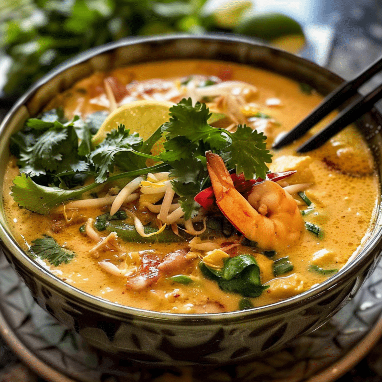 Thai Coconut Soup Recipe for Flavorful Comfort