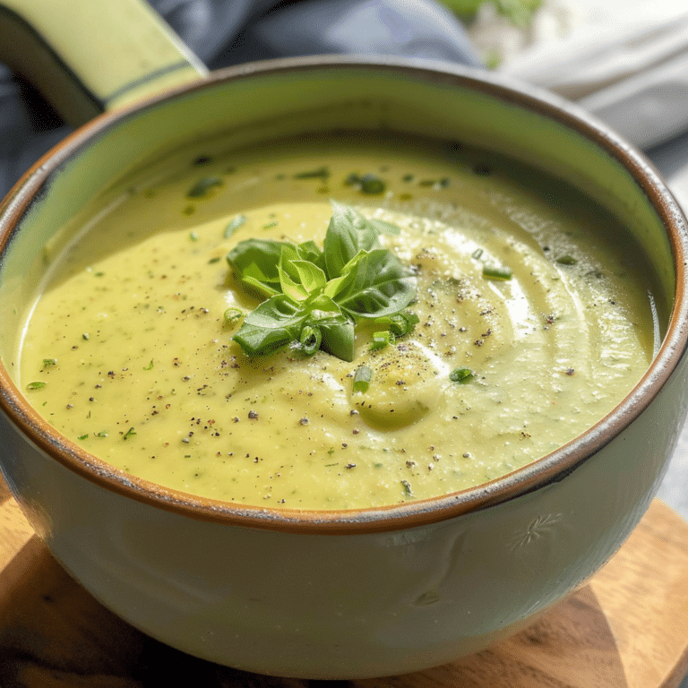 Zucchini Soup: Creamy and Flavor-Packed Comfort