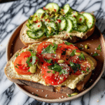 Hummus Toast Recipe: A Simple Healthy Snack
