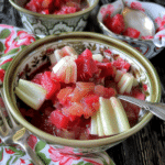 Stewed Rhubarb Recipe with Sweet Cinnamon Twist