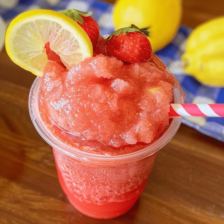 Strawberry Lemonade Slush: Taste & Tips