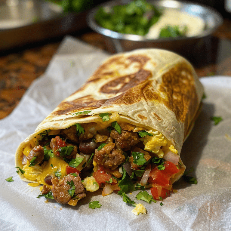 Breakfast Burrito Recipe