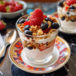 Yogurt Parfait Recipe with Berries and Granola