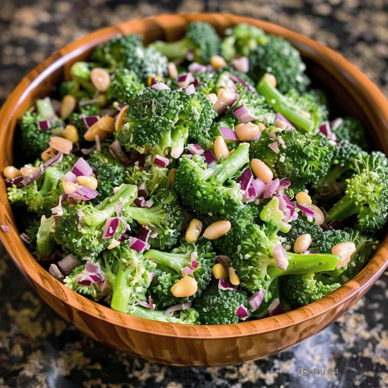 Broccoli Salad Recipe for Crunchy, Flavorful Bites