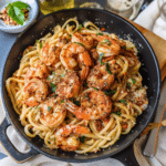 Cajun Shrimp Pasta with Spicy Fire-Roasted Tomato Cream
