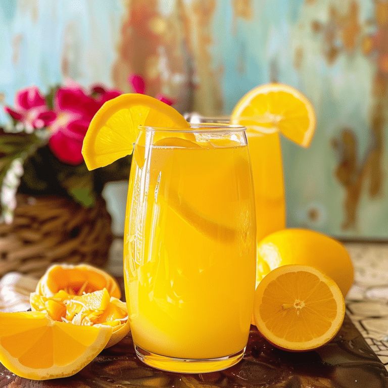 Mango Lemonade Fresh – A Zesty Tropical Beverage for Summer Days