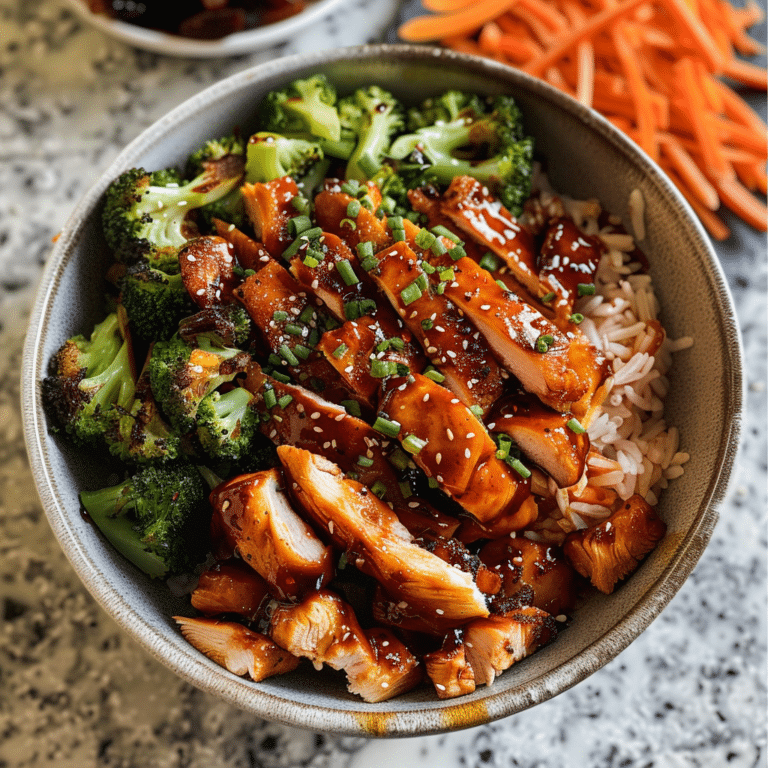 Hot Honey Chicken Bowl: A Flavorful One-Pan Feast
