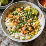 Street Corn Chicken Rice Bowl: A Flavor-Packed Meal