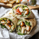 Chicken Caesar Wrap Recipe with Flavorful Fix