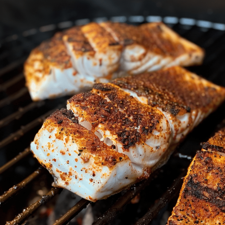 Blackened Grilled Fish Recipe for Bold Flavor